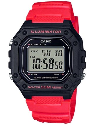 Casio ZEGAREK MĘSKI CASIO W-218H-4B + BOX