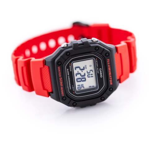 Casio ZEGAREK MĘSKI CASIO W-218H-4B + BOX