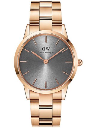 Daniel Wellington ZEGAREK MĘSKI DANIEL WELLINGTON Iconic Link Grey DW00100332 (zw003a)