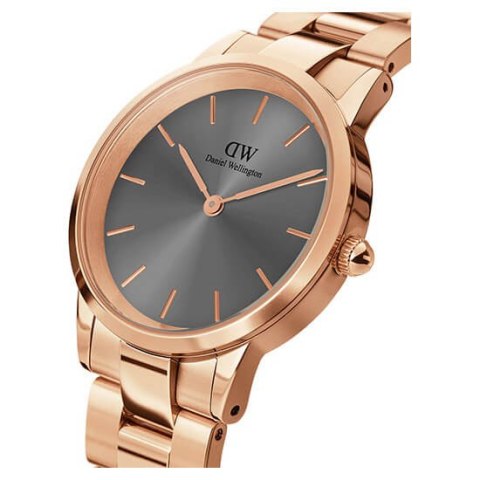 Daniel Wellington ZEGAREK MĘSKI DANIEL WELLINGTON Iconic Link Grey DW00100332 (zw003a)