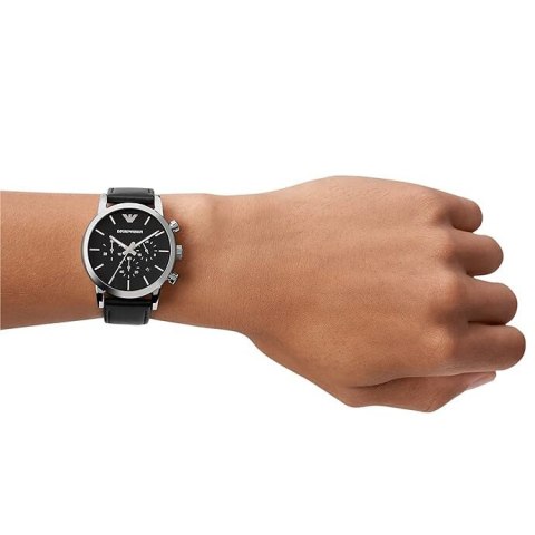 Emporio Armani ZEGAREK MĘSKI EMPORIO ARMANI CLASSIC AR1733 + BOX (zi084b)