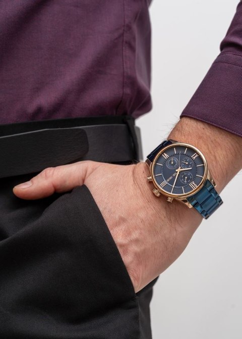 Paul Lorens ZEGAREK MĘSKI PAUL LORENS - PL11652B6-6F3 (zg356e) + BOX