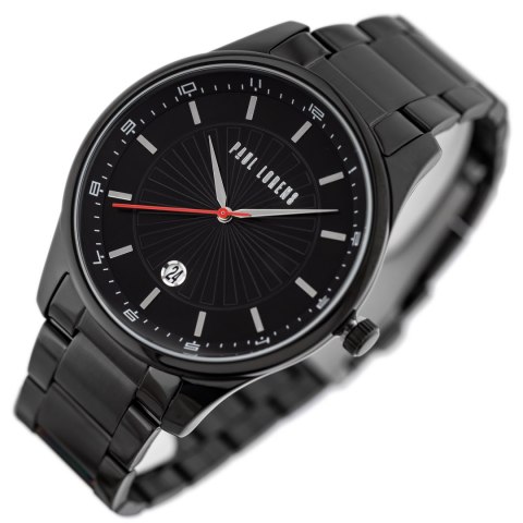 Paul Lorens ZEGAREK MĘSKI PAUL LORENS - PL12156B2-1A5 (zg357d) + BOX