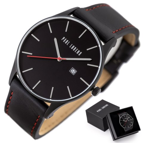 Paul Lorens ZEGAREK MĘSKI PAUL LORENS - PL7028A2-1A3 (zg360b) + BOX