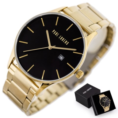 Paul Lorens ZEGAREK MĘSKI PAUL LORENS - PL7028B2-1D1 (zg361c) + BOX