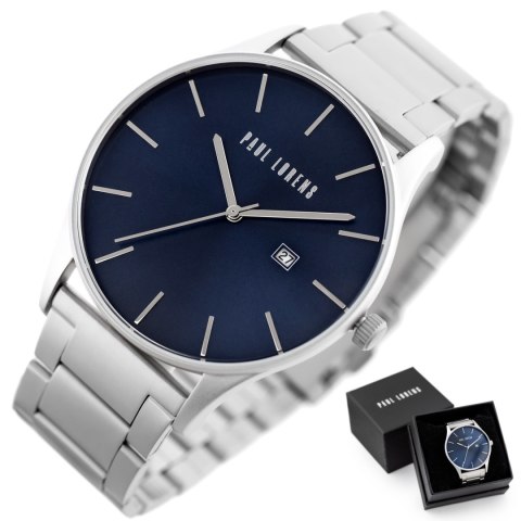 Paul Lorens ZEGAREK MĘSKI PAUL LORENS - PL7028B2-6C1 (zg361b) + BOX