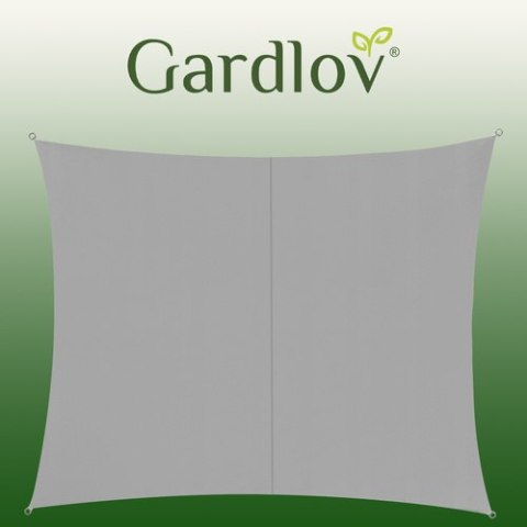 Żagiel przeciwsłoneczny 3x2m - szary Gardlov 23162