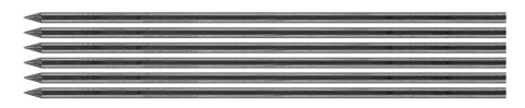 Grafit hb czarny (do 13-816), 6szt