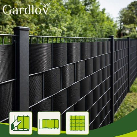 Taśma ogrodzeniowa 19cmx26m 700g/m2 antracyt 23909