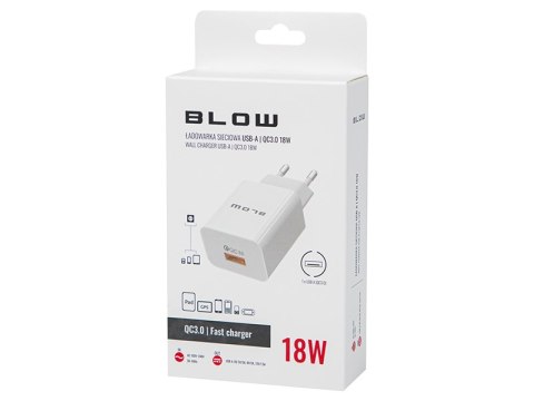 76-022# Ładowarka sieciowa gniazdo usb qc3.0