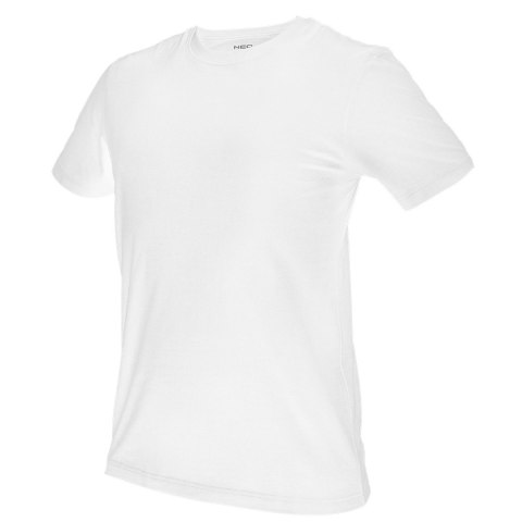 T-shirt, biały, rozmiar L