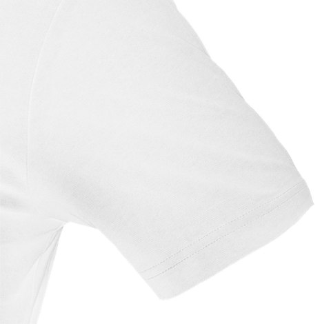 T-shirt, biały, rozmiar L