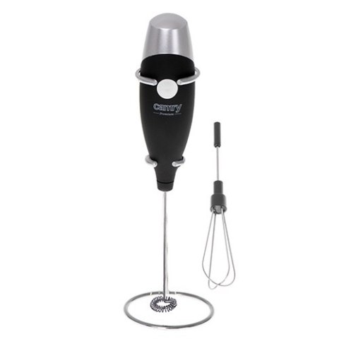 CR 4501 black Spieniacz do mleka z mieszadłem i stojakiem