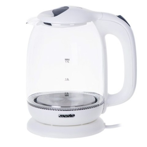 MS 1302 white Czajnik szklany 1,7 l