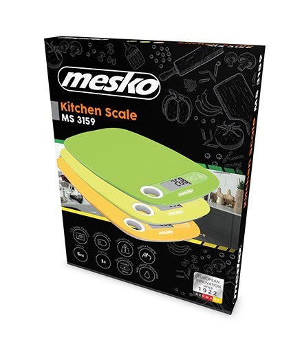 MS 3159 yellow Waga kuchenna