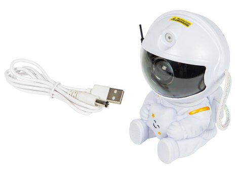 44-278# Lampka nocna projektor led astronauta