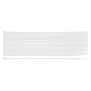 Opaski zaciskowe EXTREME 2.5 x 100 mm, białe, 100 szt.