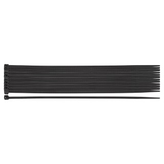 Opaski zaciskowe EXTREME 2.5 x 200 mm, czarne, 20 szt.