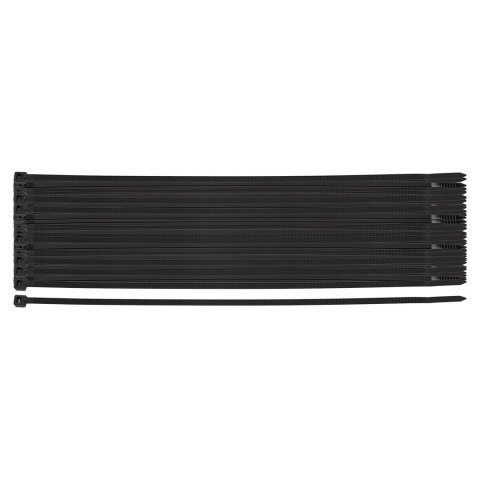 Opaski zaciskowe EXTREME 4.8 x 370 mm, czarne, 50 szt.