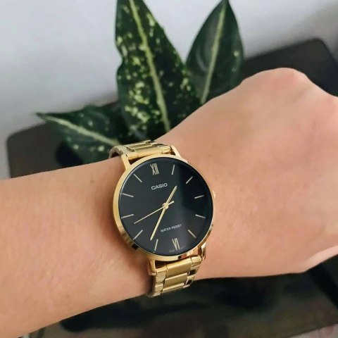 Casio ZEGAREK DAMSKI CASIO LTP-VT01G-1B (zd613d) + BOX