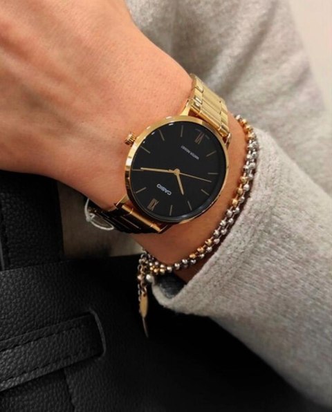 Casio ZEGAREK DAMSKI CASIO LTP-VT01G-1B (zd613d) + BOX