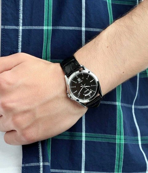 Casio ZEGAREK MĘSKI CASIO MTP-1370L-1A (zd116b) + BOX