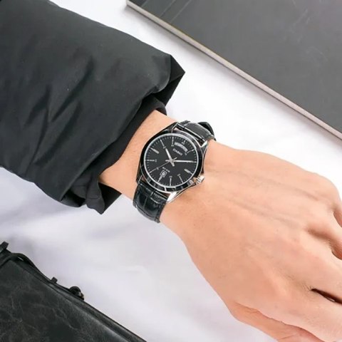 Casio ZEGAREK MĘSKI CASIO MTP-1370L-1A (zd116b) + BOX