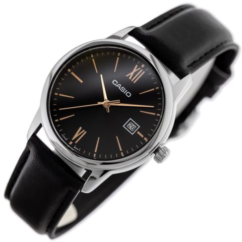 Casio ZEGAREK MĘSKI CASIO MTP-V002L-1B3 + BOX (zd224a)
