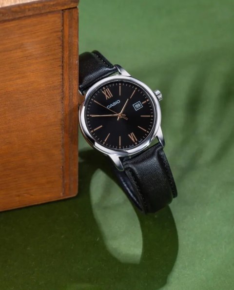 Casio ZEGAREK MĘSKI CASIO MTP-V002L-1B3 + BOX (zd224a)