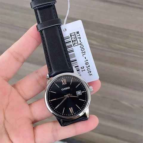 Casio ZEGAREK MĘSKI CASIO MTP-V002L-1B3 + BOX (zd224a)