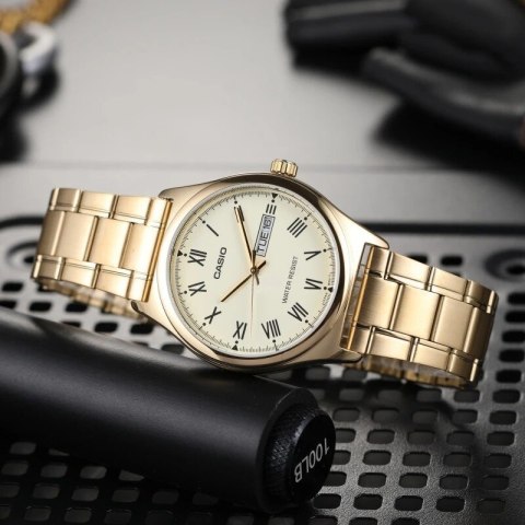 Casio ZEGAREK MĘSKI CASIO MTP-V006G-9B + BOX