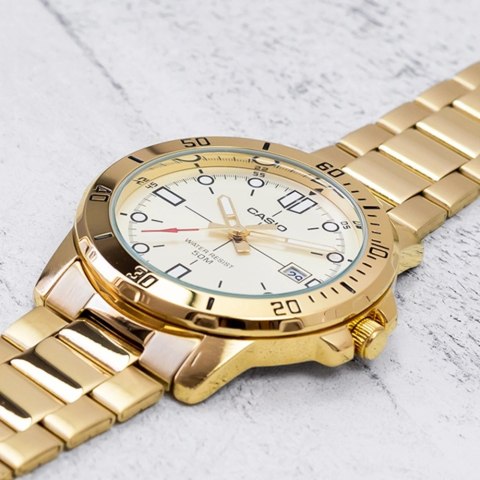 Casio ZEGAREK MĘSKI CASIO MTP-VD01G-9E (zd185d) + BOX
