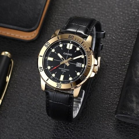 Casio ZEGAREK MĘSKI CASIO MTP-VD01GL-1E + BOX