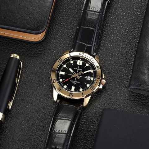 Casio ZEGAREK MĘSKI CASIO MTP-VD01GL-1E + BOX
