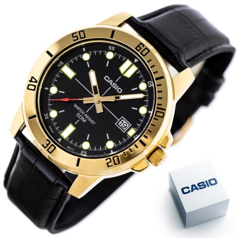 Casio ZEGAREK MĘSKI CASIO MTP-VD01GL-1E + BOX