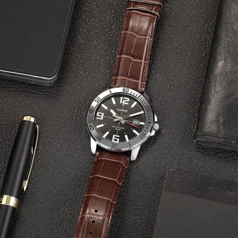 Casio ZEGAREK MĘSKI CASIO MTP-VD01L-1BV (zd169c) + BOX