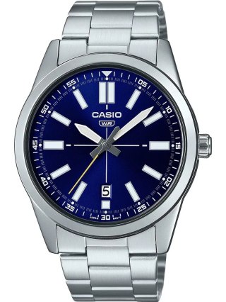 Casio ZEGAREK MĘSKI CASIO MTP-VD02D-2E (zd217a) + BOX
