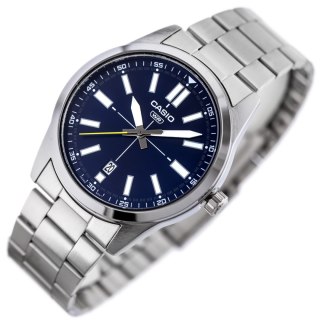 Casio ZEGAREK MĘSKI CASIO MTP-VD02D-2E (zd217a) + BOX