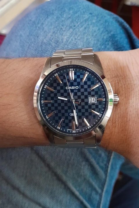 Casio ZEGAREK MĘSKI CASIO MTP-VD03D-2A + BOX