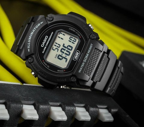 Casio ZEGAREK MĘSKI CASIO W-219H-1A + BOX