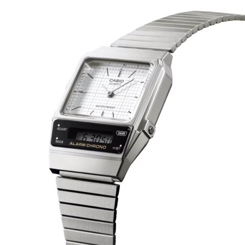 Casio ZEGAREK UNISEX CASIO Vintage Dual Time AQ-800E-7A + BOX
