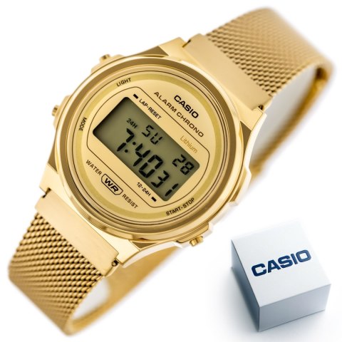 Casio Zegarek Damski Casio Vintage A171WEMG-9A + BOX (zd645a)