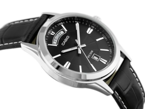 Casio Zegarek Męski Casio Collection MTP-1381L-1A (zd076e) + BOX