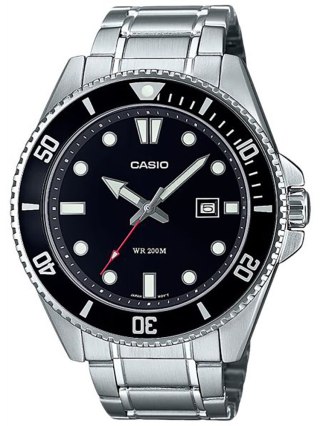 Casio Zegarek Męski Casio MDV-107D-1A1 WR200 + BOX