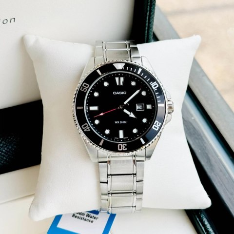 Casio Zegarek Męski Casio MDV-107D-1A1 WR200 + BOX
