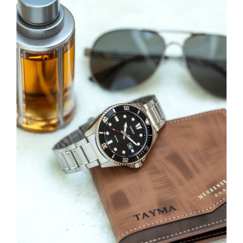 Casio Zegarek Męski Casio MDV-107D-1A1 WR200 + BOX