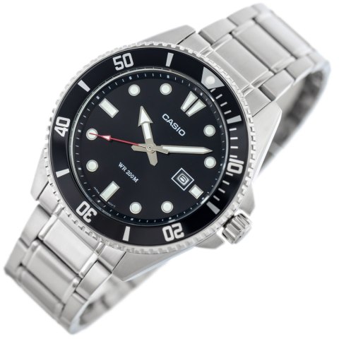 Casio Zegarek Męski Casio MDV-107D-1A1 WR200 + BOX
