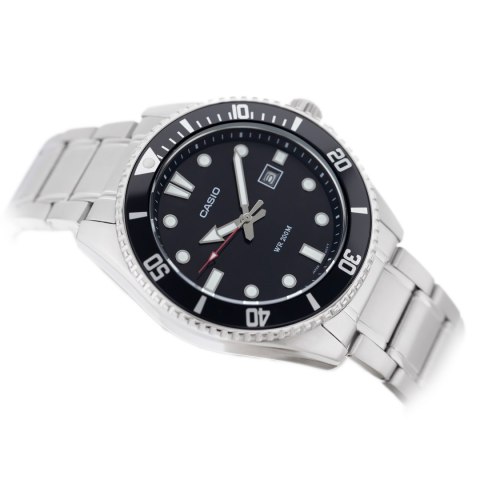 Casio Zegarek Męski Casio MDV-107D-1A1 WR200 + BOX