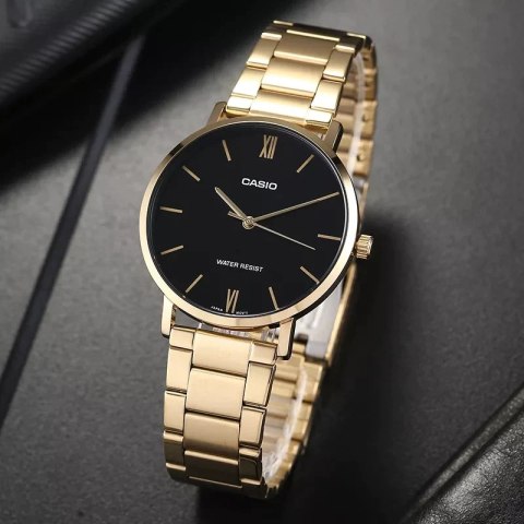 Casio Zegarek Męski Casio MTP-VT01G-1B + BOX