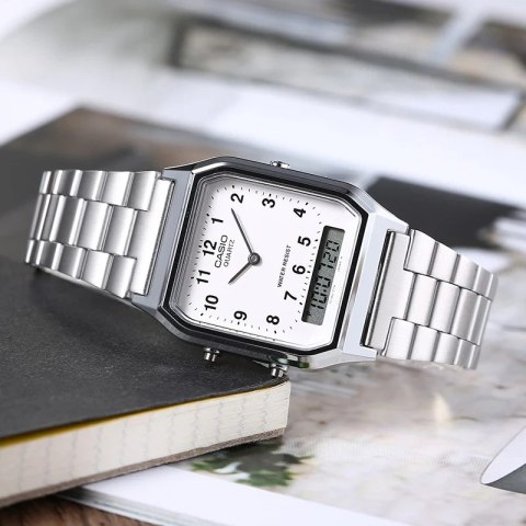 Casio Zegarek Unisex Casio Collection AQ-230A-7B + BOX